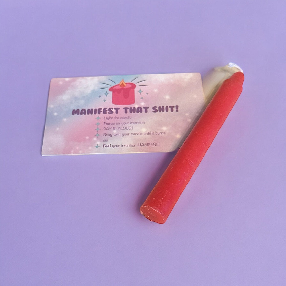 Manifest That Shit! Manifestation Candle